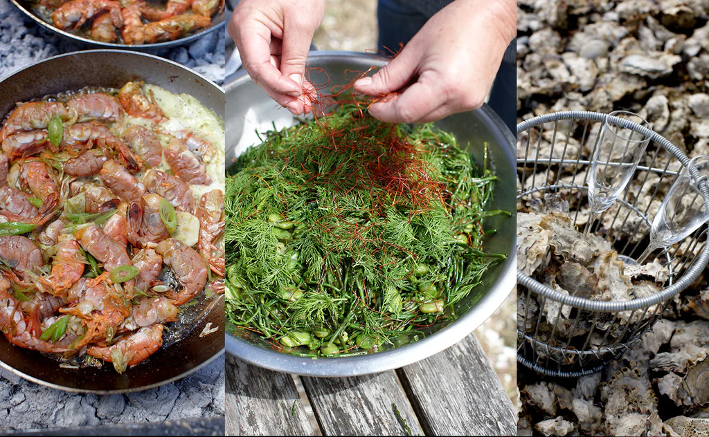 Oyster shucking service